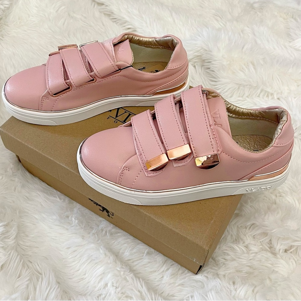 New Footwear Big Girls Sneakers shoes 4 pink gold gift birthday stylish cute